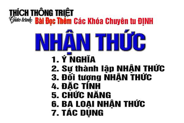 BDT ChuyenTu ThienDinh_Nhan Thuc