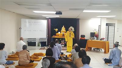 Buổi giảng pháp tại Thiền Đường Tánh Không