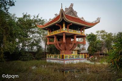 Figure 22: Chùa một cột trong Việt Nam Phật Quốc Tự ở Lâm Tỳ Ni