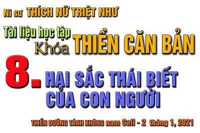 TITLE Tai Lieu Hoc Tap 8 HAI SẮC THÁI BIẾT CỦA CON NGƯỜI